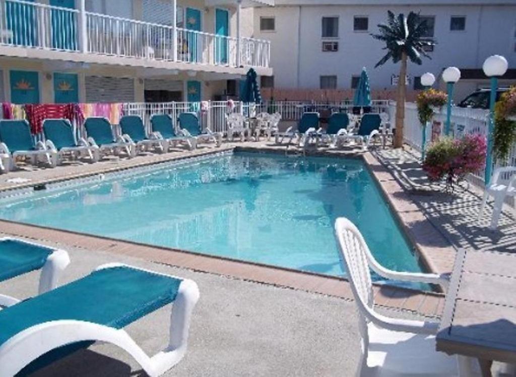 Aztec Motel Wildwood Crest Beach エクステリア 写真